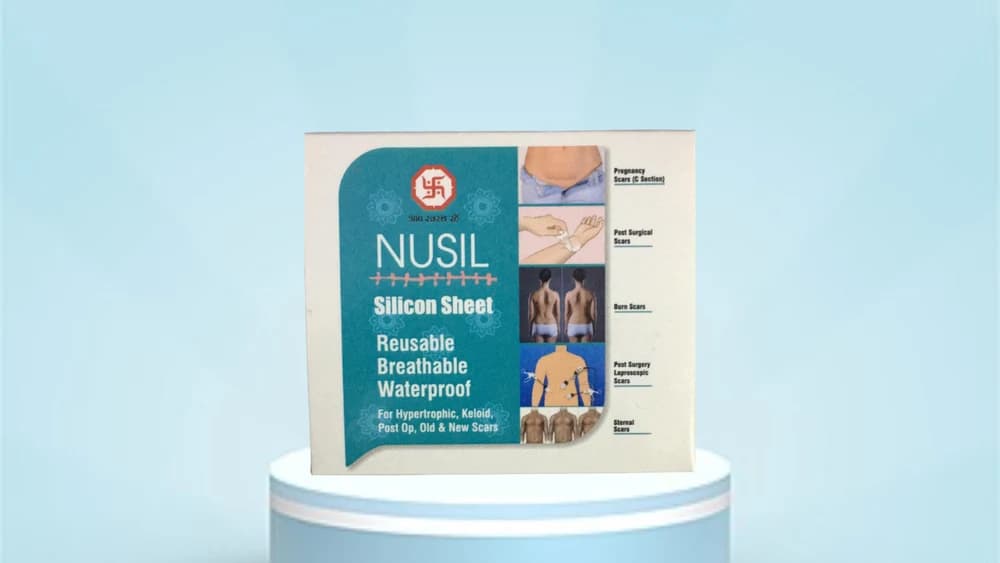 Nusil Silicone Scar Sheet