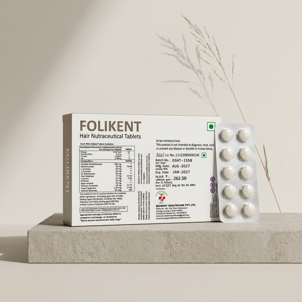 Folikent Hair Follicle Tablets