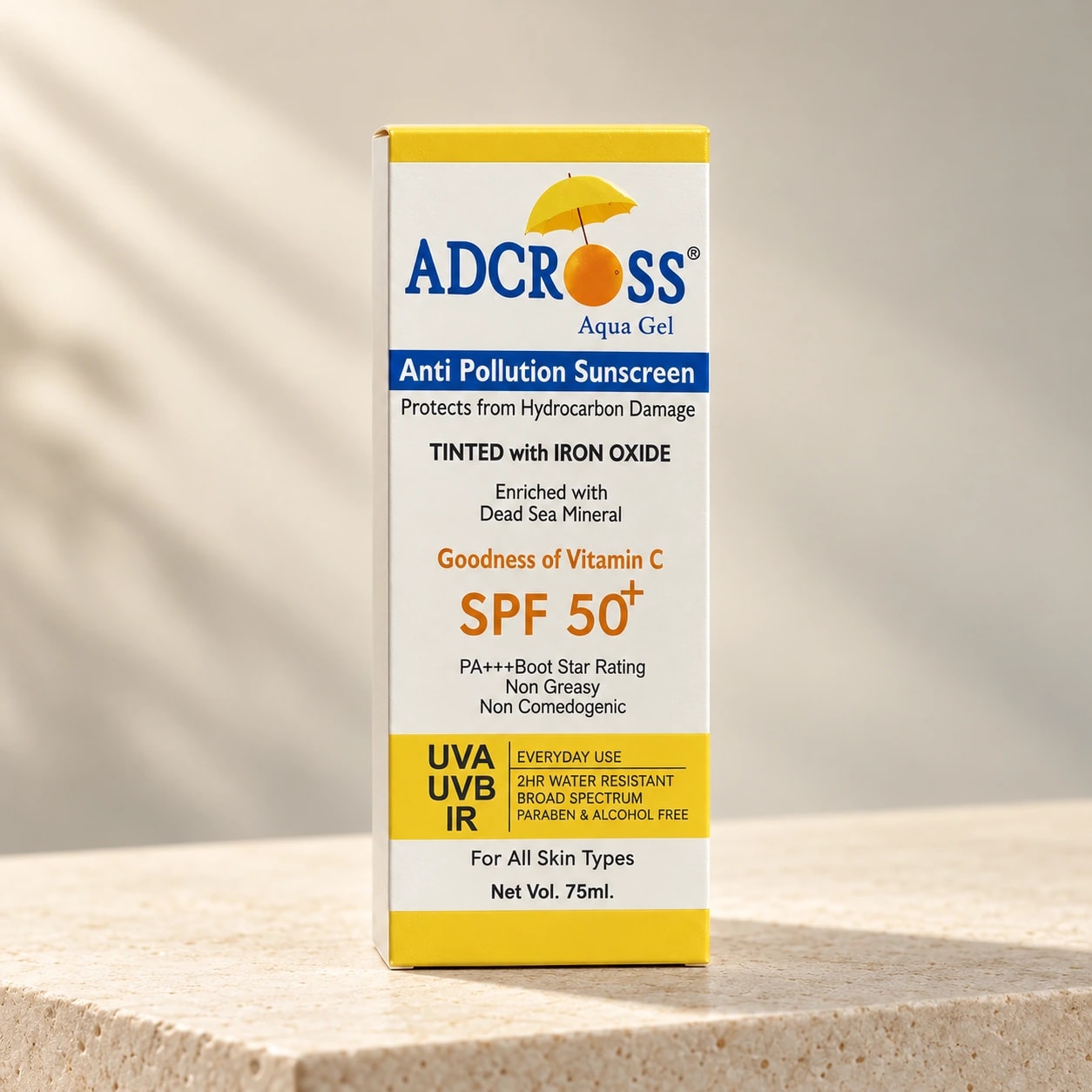 Adcross Aqua Gel Sunscreen SPF 50+