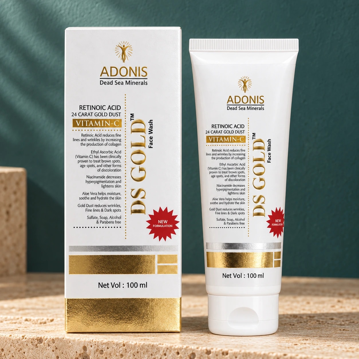 DS Gold Face Wash