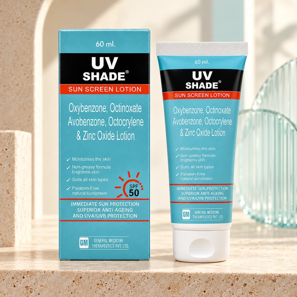 UV Shade Sunscreen Lotion SPF 50