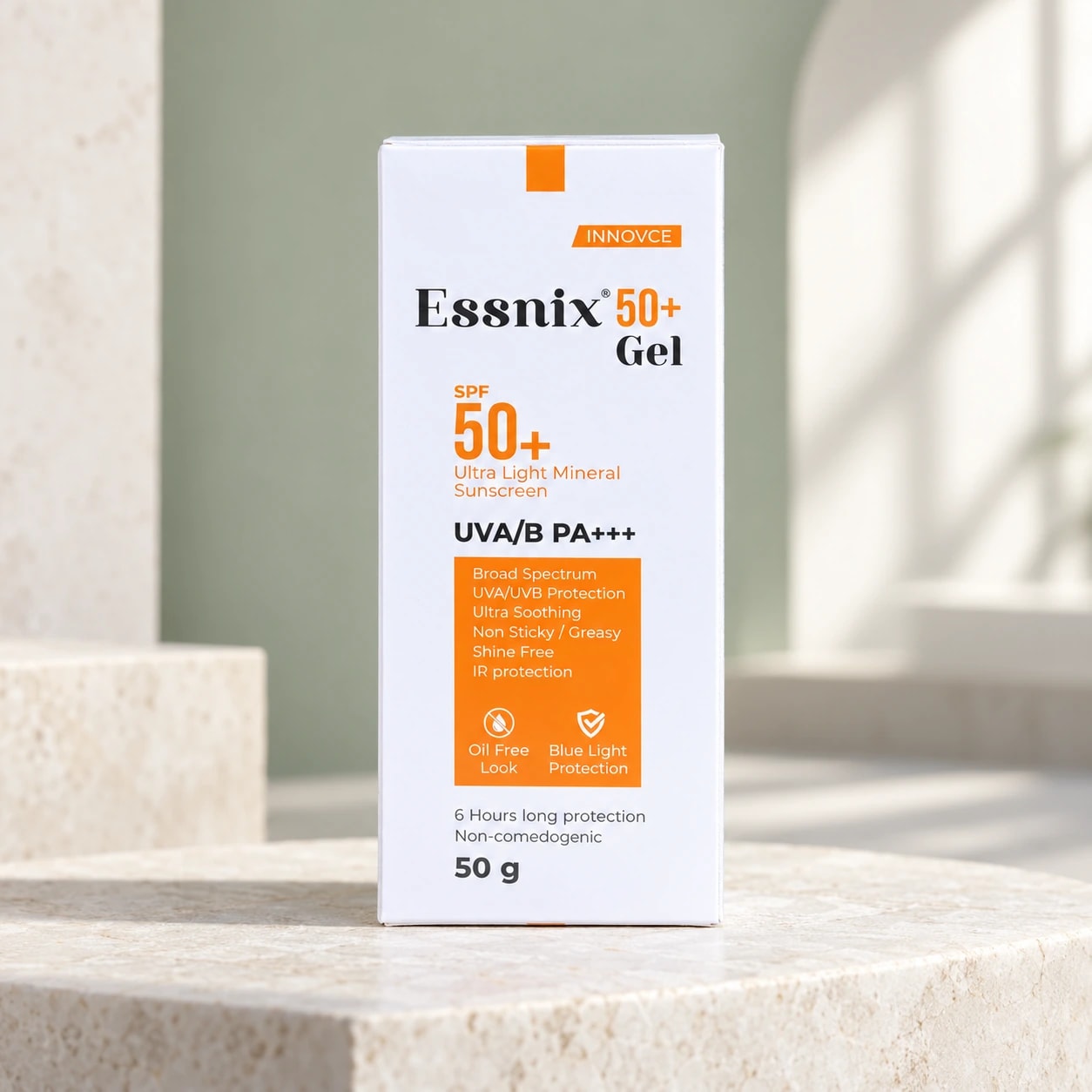 Essnix 50+ Ultra Light Mineral Sunscreen Gel SPF 50+ PA+++