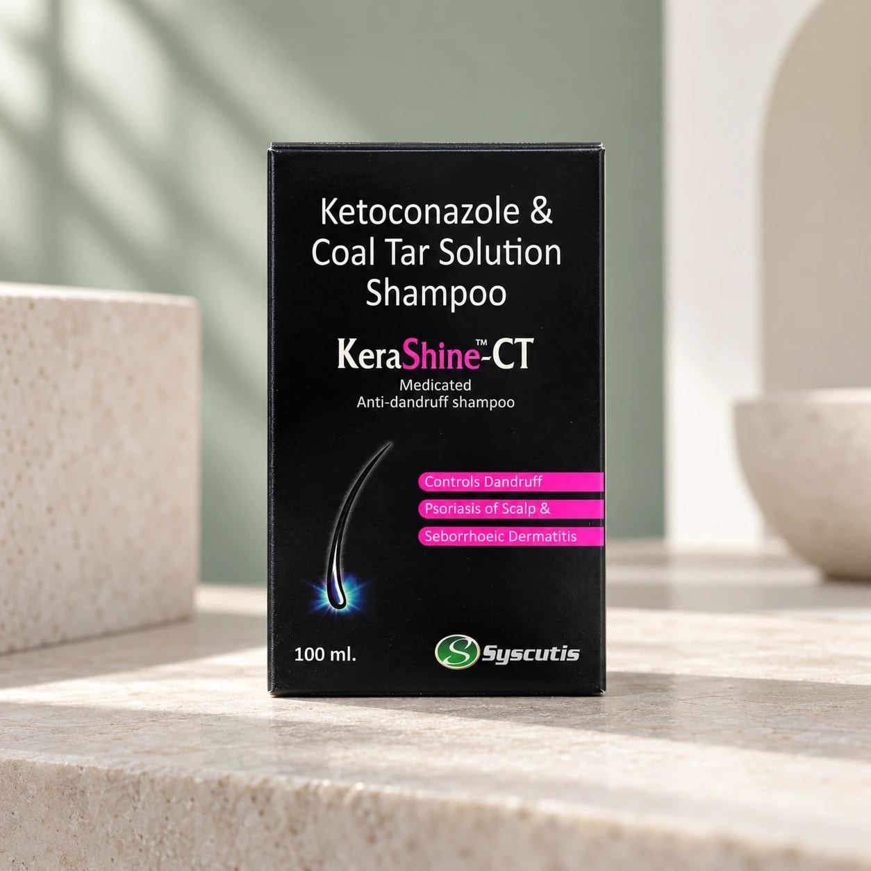 Kerashine-CT Medicated Anti-Dandruff Shampoo