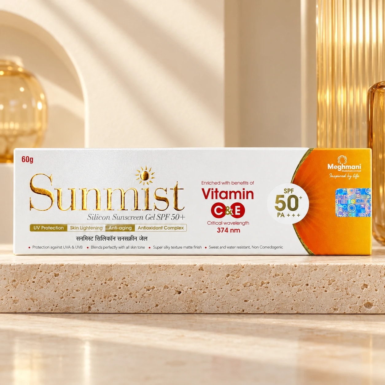 Sunmist sunscreen spf 50