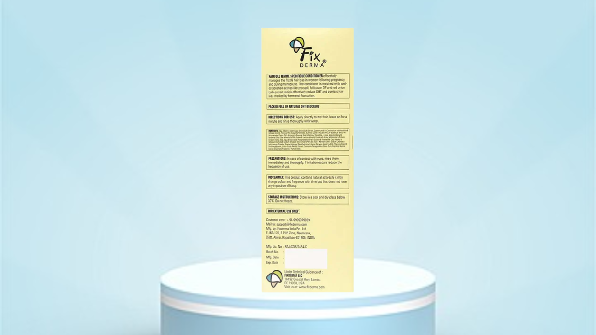 Fixderma Kairfoll Femme Specifique Conditioner - Image 2