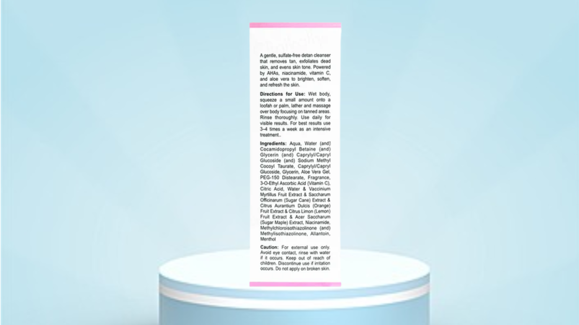 De-Tan X Body Wash - Image 2